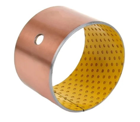 Bushes Steel POM sliding layer DIN 1494 ISO 3547 composite bearing bushings