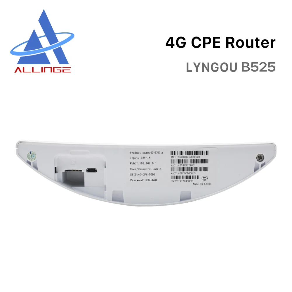  Lyngou LG043 разблокированный B525 B525s-23a 4G CPE промышленный Wi-Fi роутер LTE 5g Lte Lan 12v