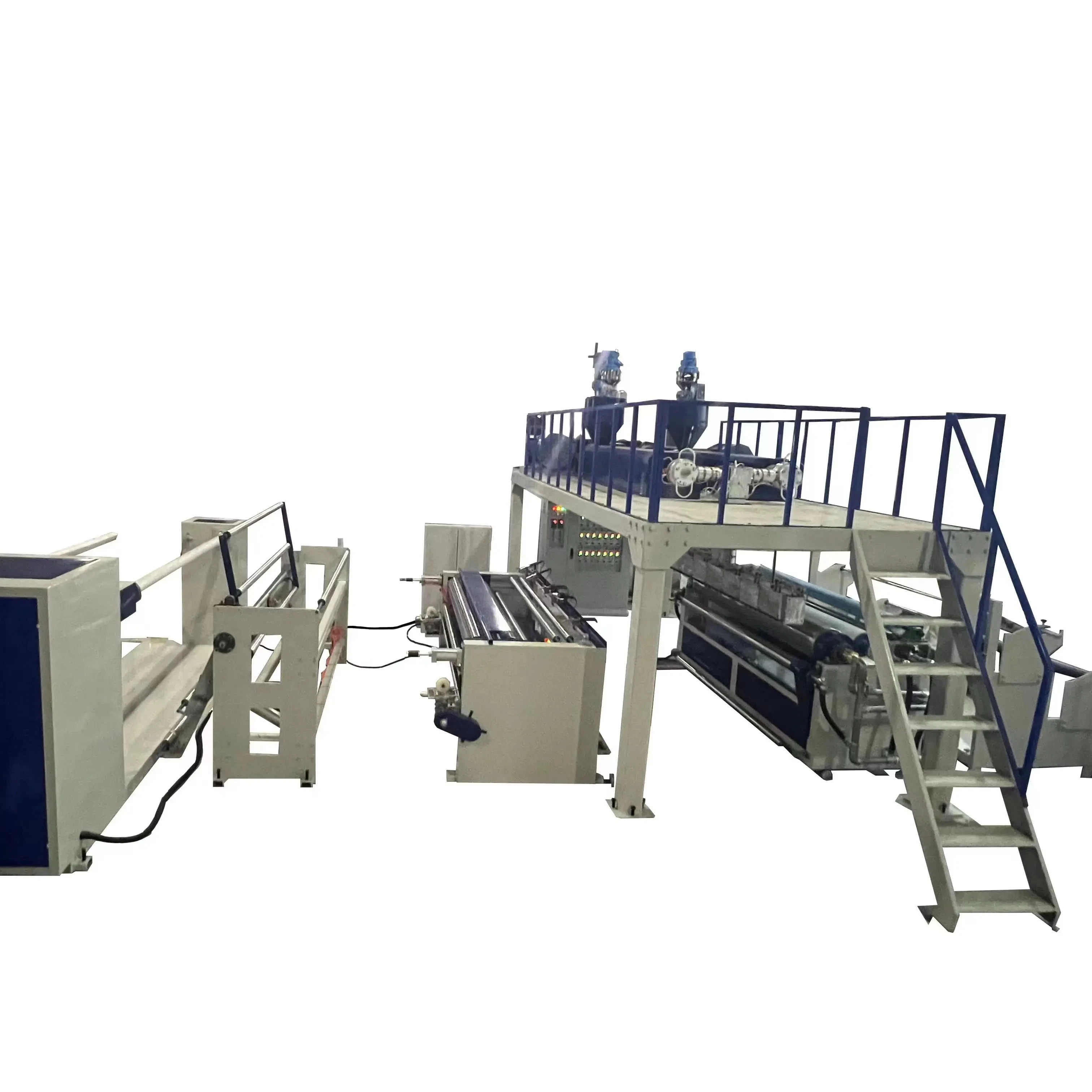 1200mm Two layer two screw air bubble film Extrusion machine