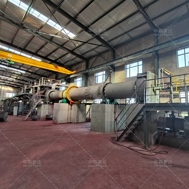 2024 Precise Temperature Control 900 Degree Spent Catalyst Activation Electrical Gas Indirect Heating Kiln