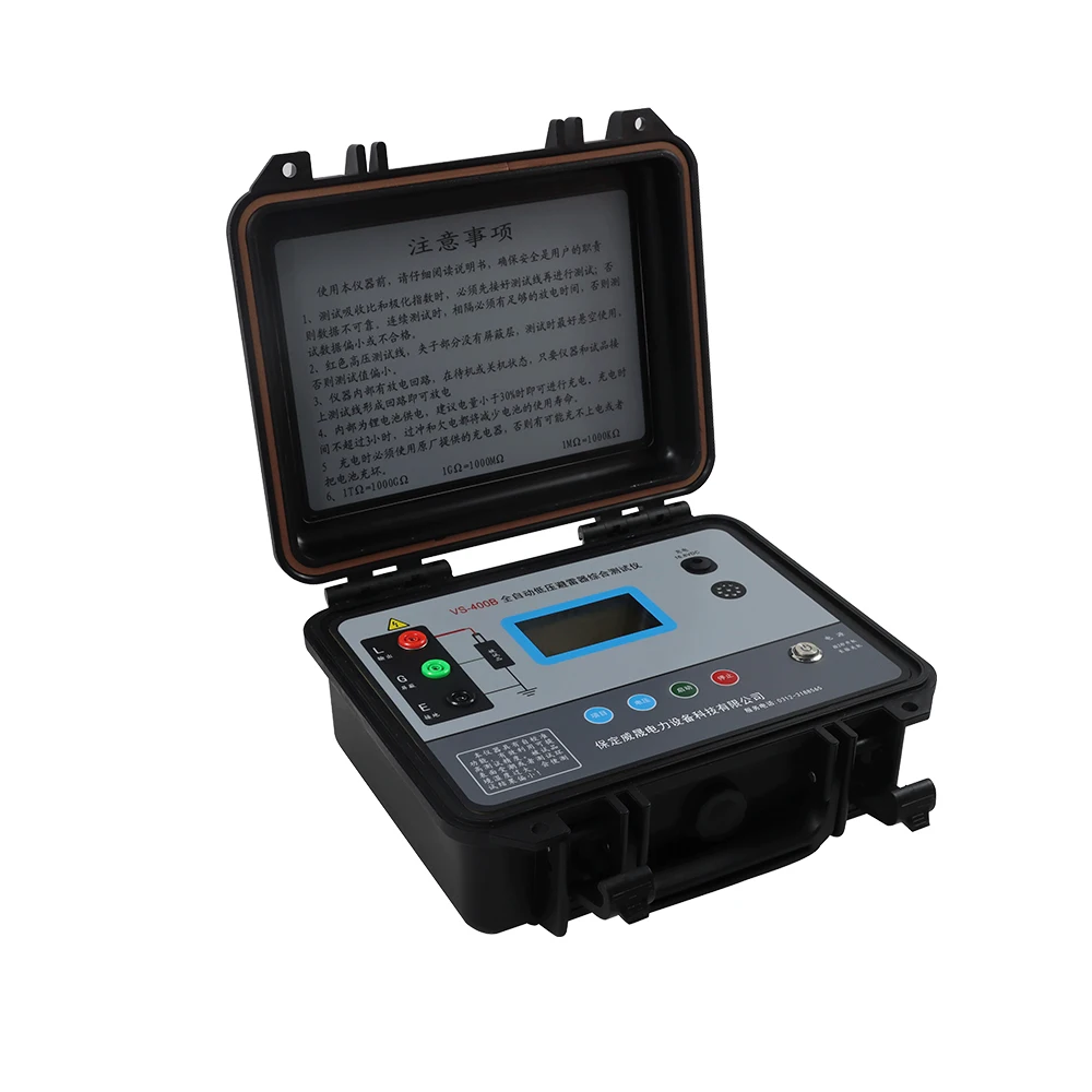 Automatic Blitz Ableiter Lichtschutz Prufer Zinc Oxide Lightning Arrester Tester