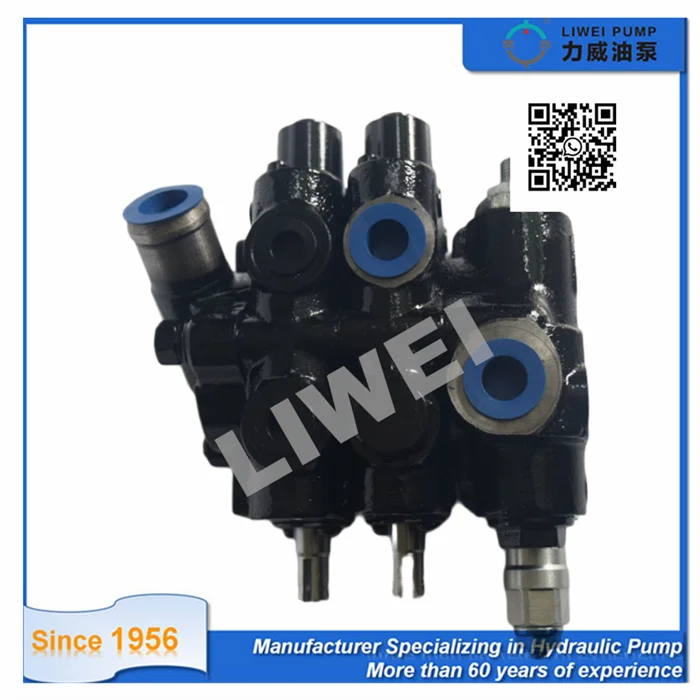 1-3 Tons Tcmy Forklift Spare Parts 2-way Directional Forklift Control Valve