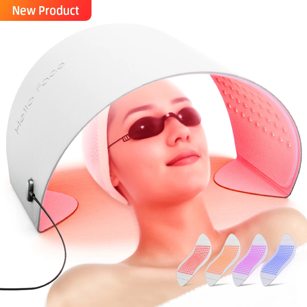 Красный свет терапия PDT машина 4 Wevelengths 460/605/630/850nm relight инфракрасная портативная светодиодная для домашнего использования