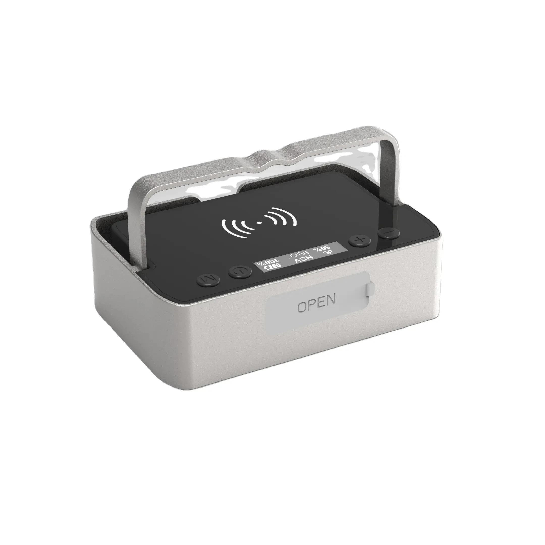 10000 мАч power bank тент свет мини-лагерь Беспроводная зарядка перезаряжаемый светодиодный фонарь usb лампа для кемпинга