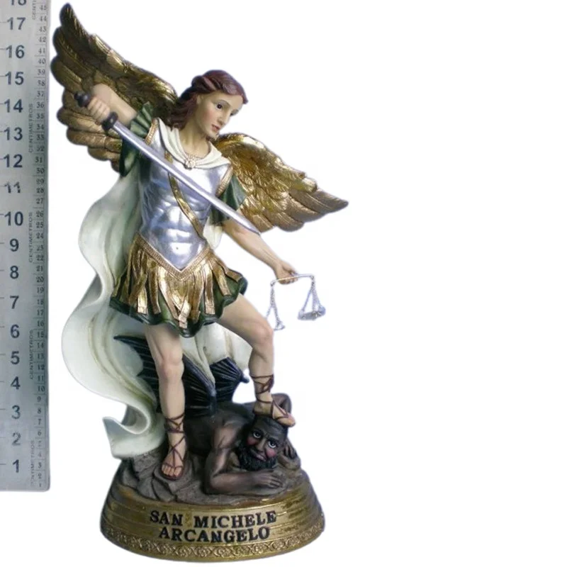 Hot Sale Resin Angel Arcangel Statue For Christmas Decoration