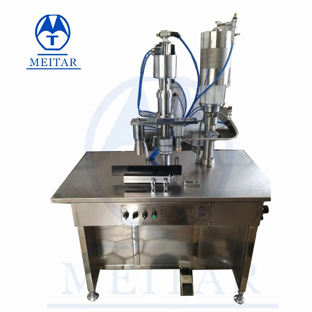 QGBS-500 машина для наполнения аэрозольных баллонов/наполнитель Полу Автоматический аэрозоль может делая машину