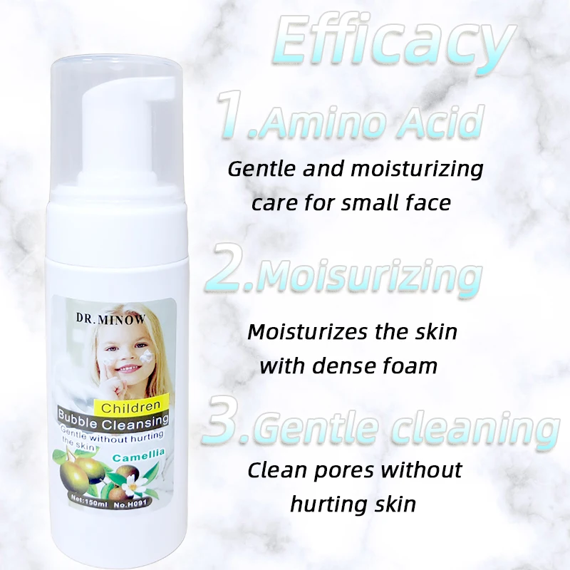 Daily Facial Cleanser Sensitive Skin Moisturizing Face Wash For Normal Dry Skin Hydrating Gentle Children Facial Cleanser (new)