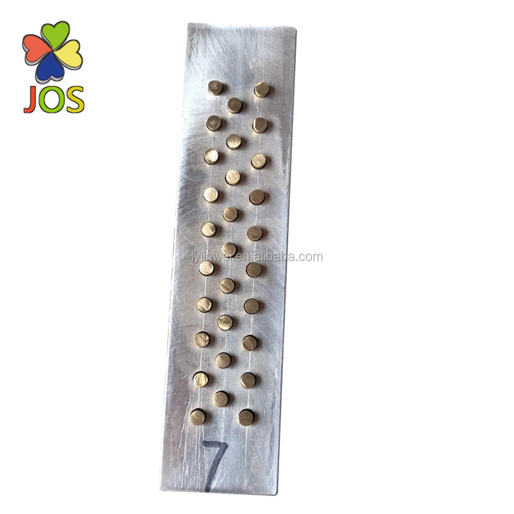 7 mm 29 shot aluminum and  Copper core  fireworks star plate pyrotechnic tools