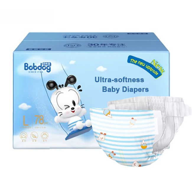 
Wholesale Price Super Soft Diapers Ultra Thick Disposable Cotton Baby Diapers 