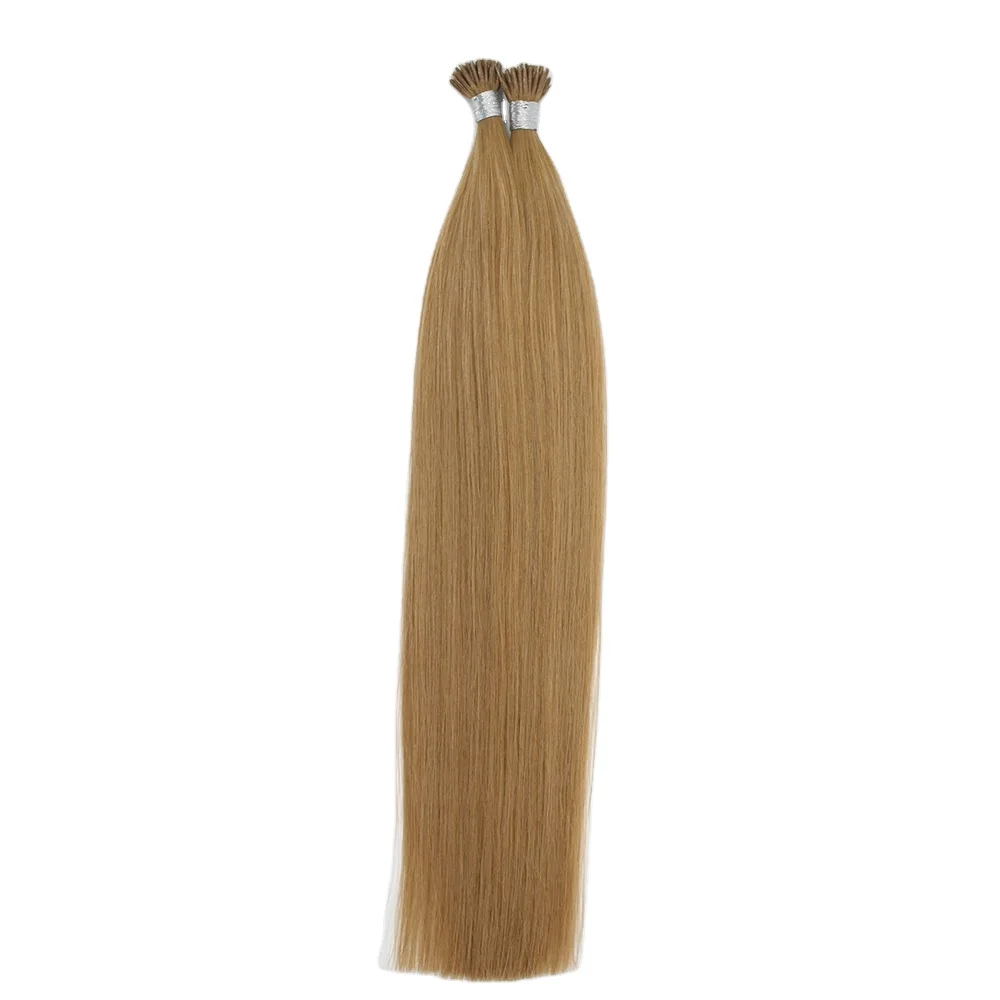 FangCun Straight Nano Ring Plastic  Human Hair Extension  50g  100g Keratin Capsule Micro Ring Hair Extensions Human Hair