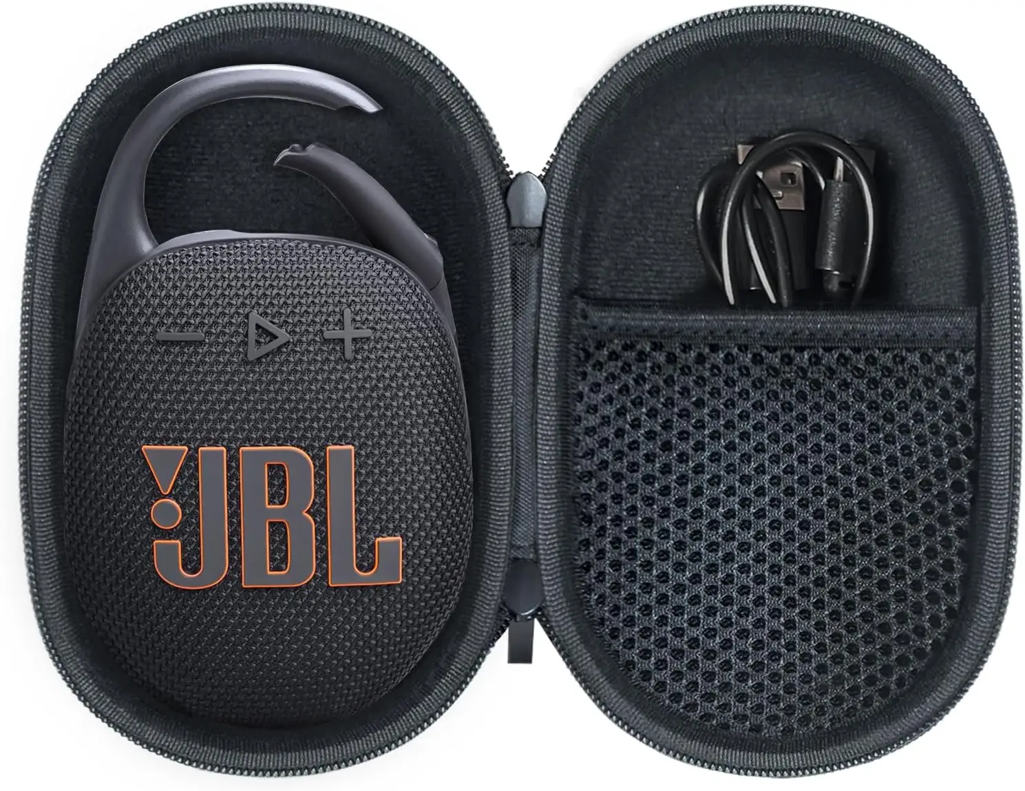 Small Portable Case For JBL Clip 5 Customizable Travel Bag Shockproof Waterproof Hard Eva Case Perfect Fit Multifunctional Case