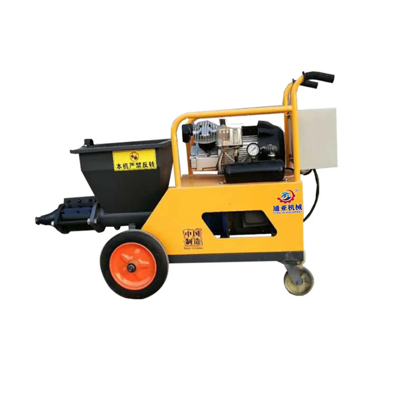 Construction Machinery Stucco Mortar Spray Plaster Pump Machine