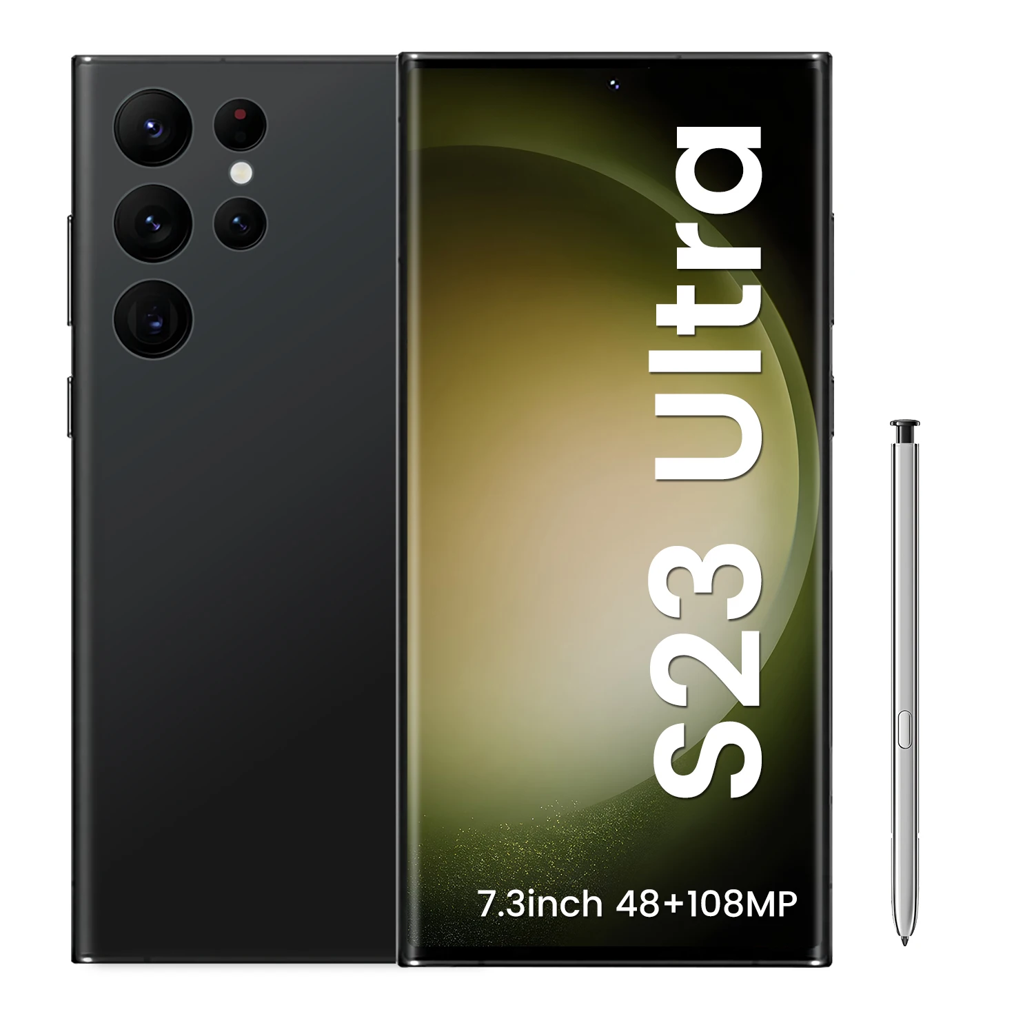 2024 новый телефон S23 Ultra withbuiltin Pen Android 12 смартфон премиум мобильный с беспроводным микрофоном