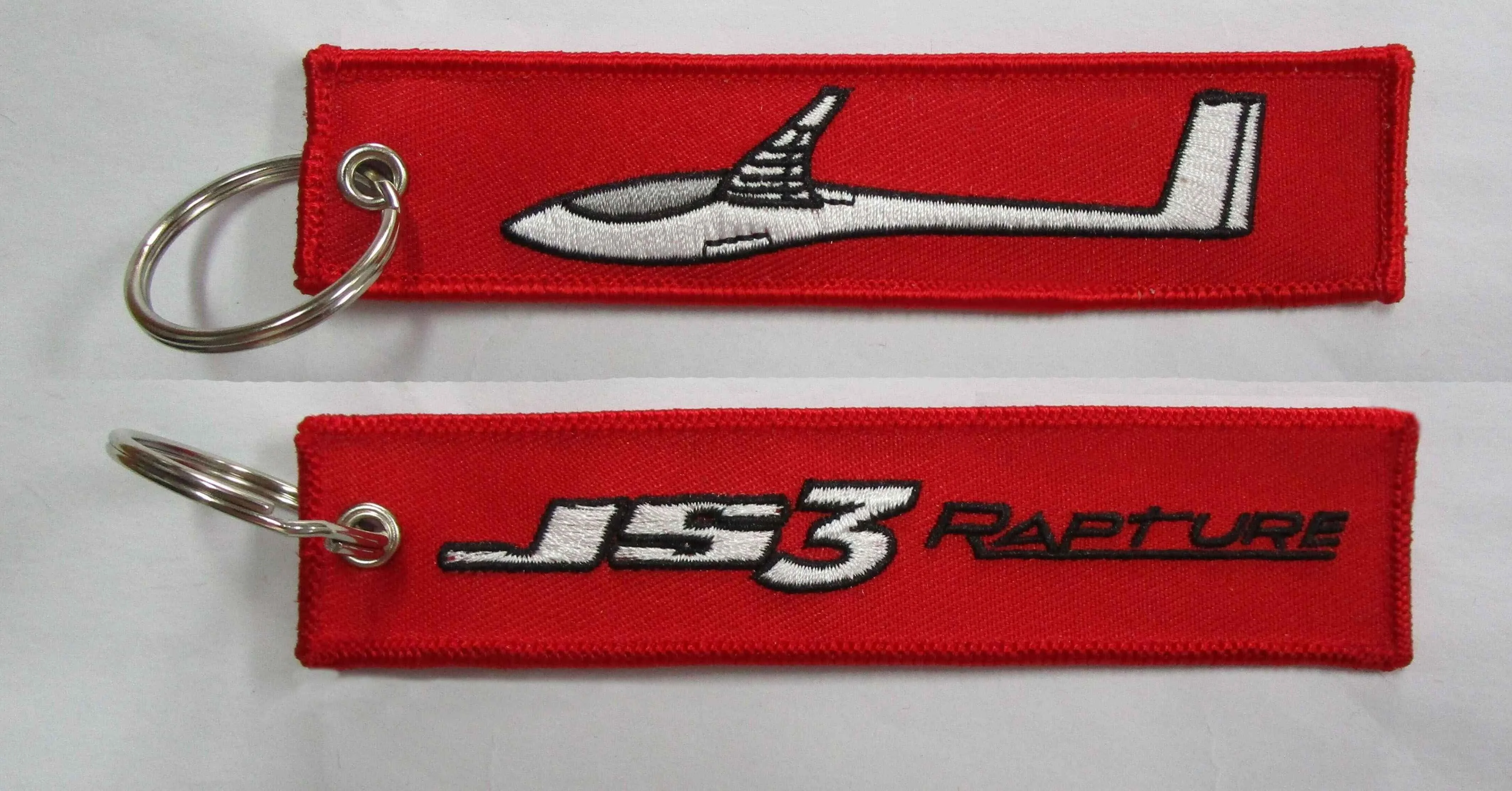 Promotional Keychain Embroidery Key ring Freedom Key Tag small quantity order acceptable