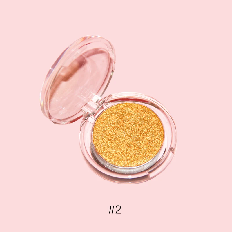 Plastic cruelty free bronzer and highlighters makeup highlighter container made in China