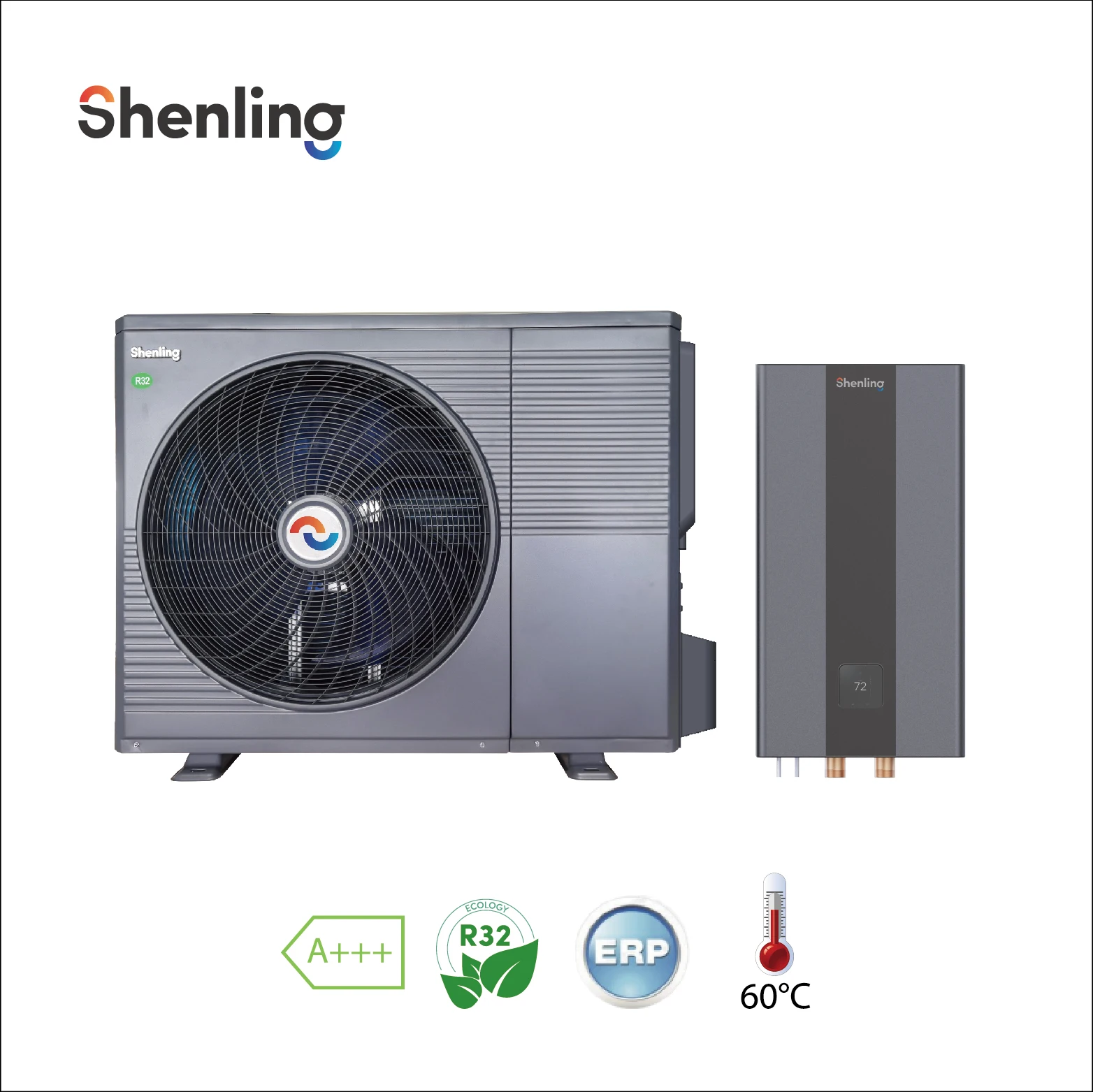 Manufacturer Domestic Air Source Heat Pump Stable And Reliable All In One Heat Pump