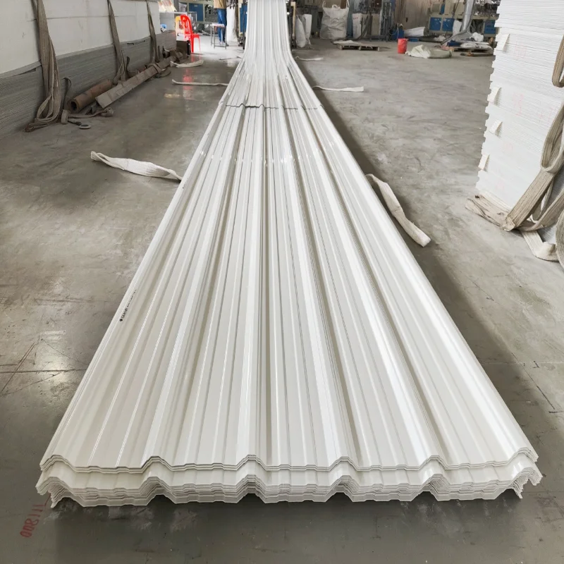 co-extruded 1mm thickness rain cover solid pvc roofing sheet price