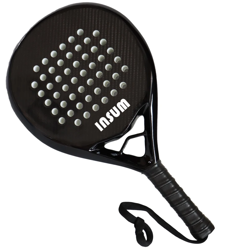 
Paddle Racket Customized Logo Soft EVA Carbon Padel Court 