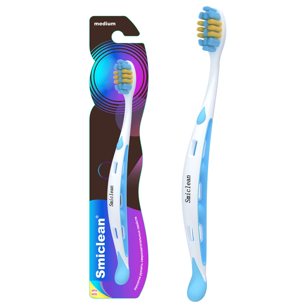 2023 Dental pro blister packing super clean 10000 bristles toothbrush