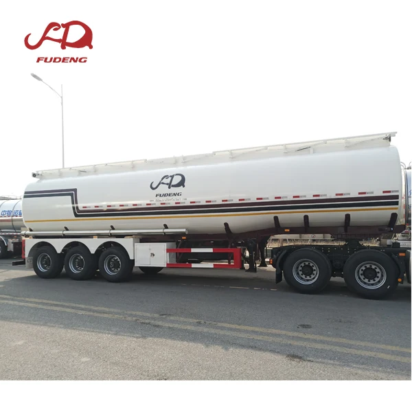 Nice Price  diesel/gasoline/petroleum oil tanker trailer large customized capacity   38 45 48 50 liters  truck trailers for sale