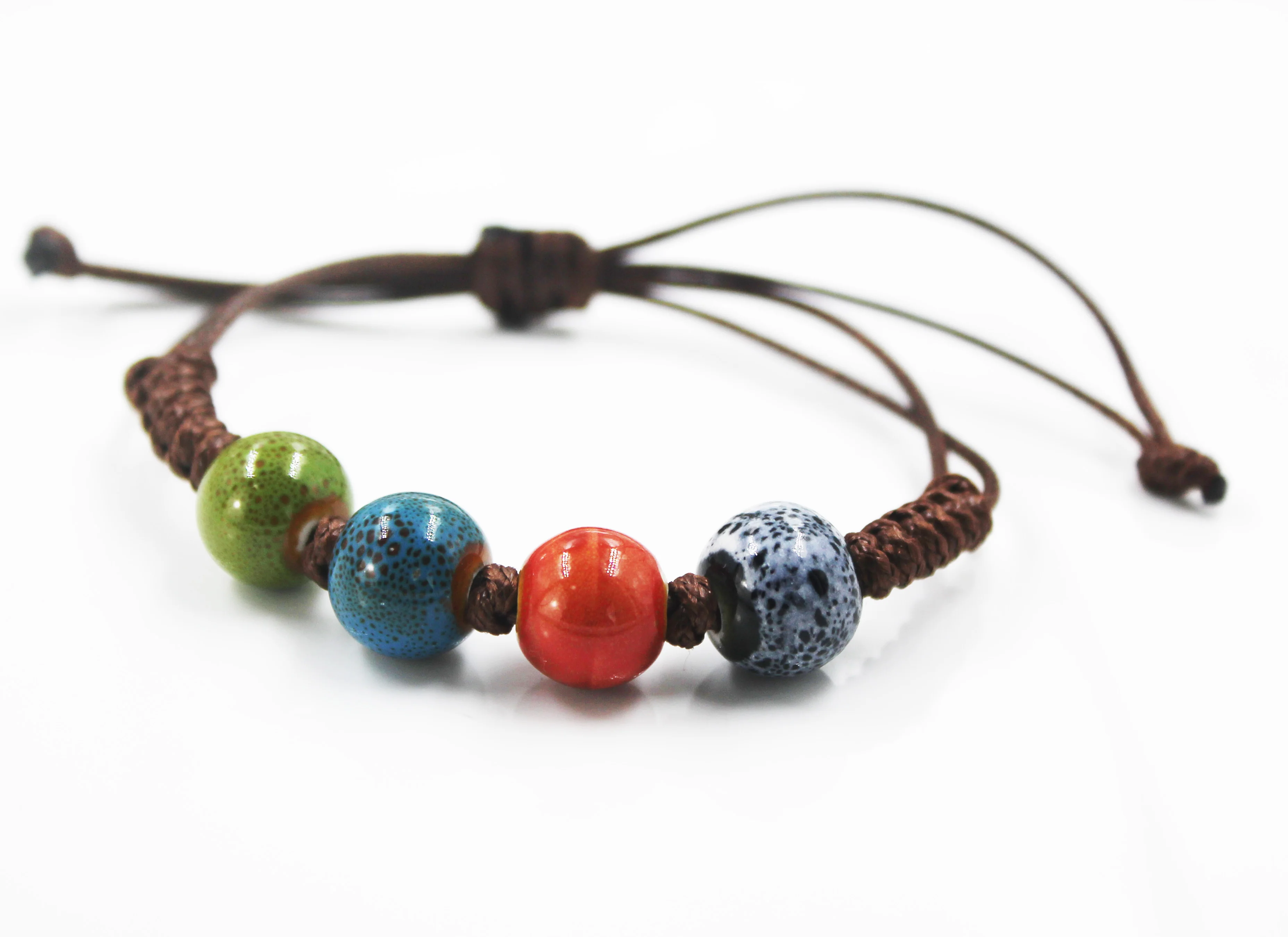 BMZ 2024 hand made manual braided ceramic jewelry ceramic germanium bracelet