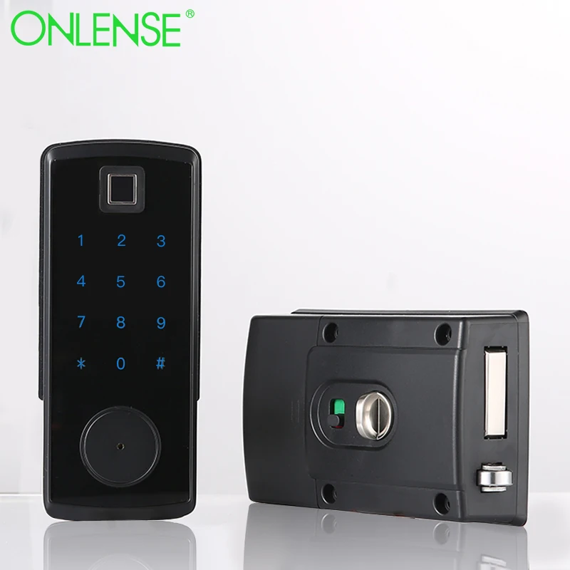 TTLOCK Smart RIM Locks Fingerprint Digital Door Lock Passcode Card Unlock Smart D oor Lock