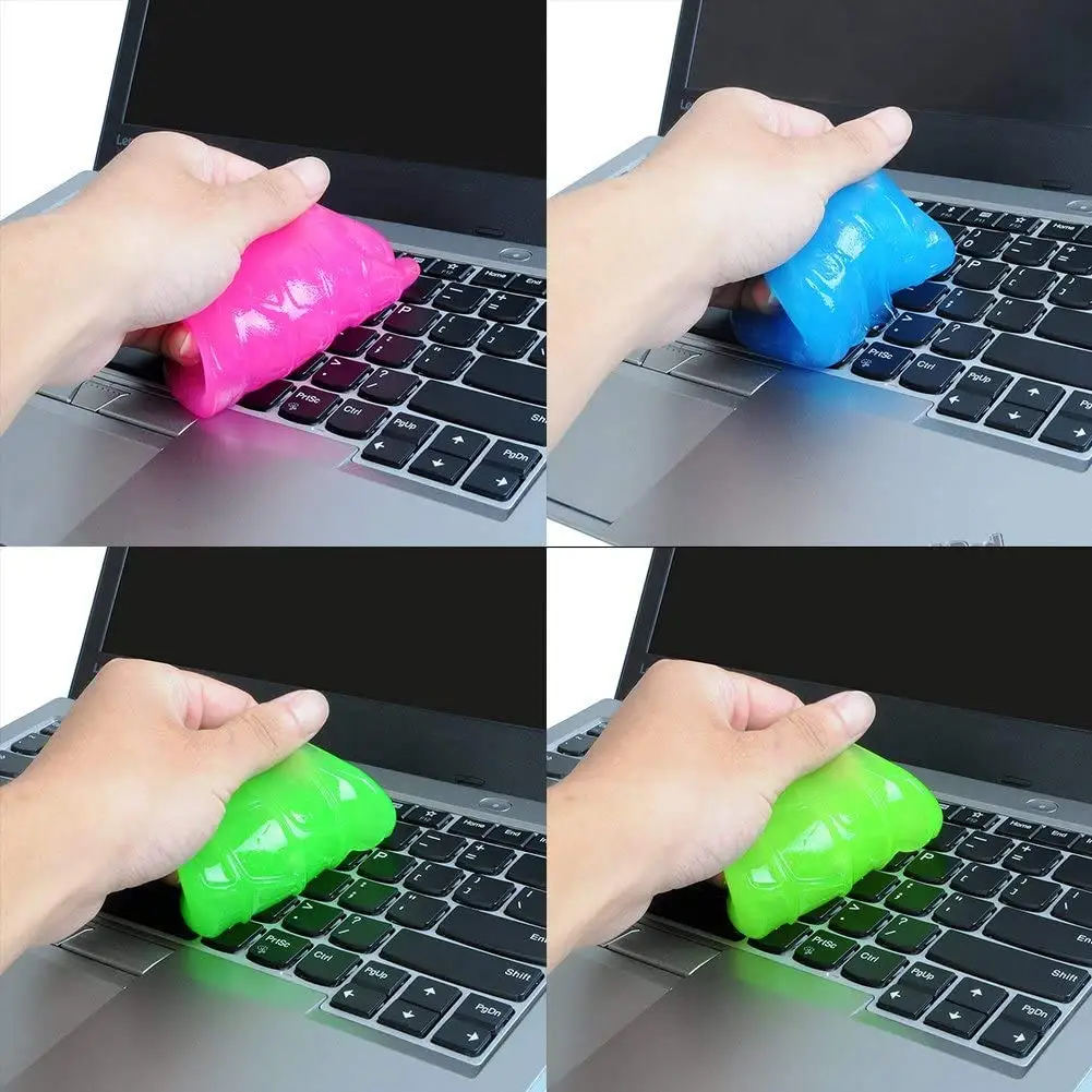 Keyboard Cleaner Car Cleaning Gel Laptop Universal Super Clean Gel Keyboard Glue Magic Cleaner Dust Remover Gel Nail Tools