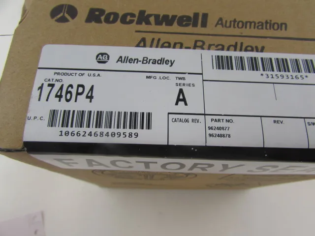 Brand New Original 1746-NO8I PLC Controller Module with RS485 Communication Interface