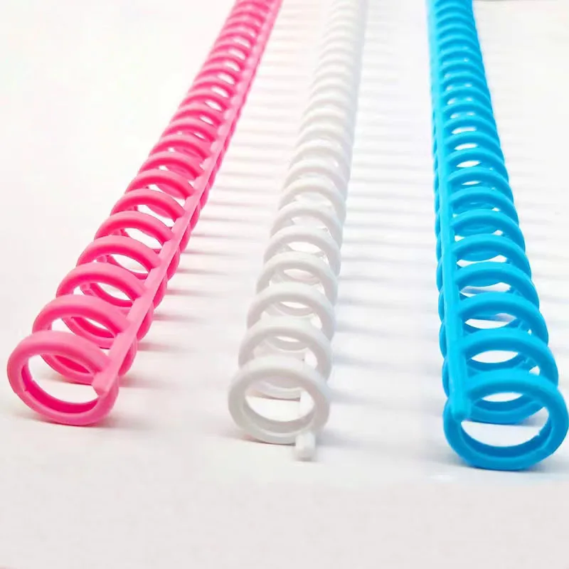 Прямая поставка с завода металлическая и нейлоновая спиральная расческа для книг блокнотов школьных офисных канцелярских принадлежностей