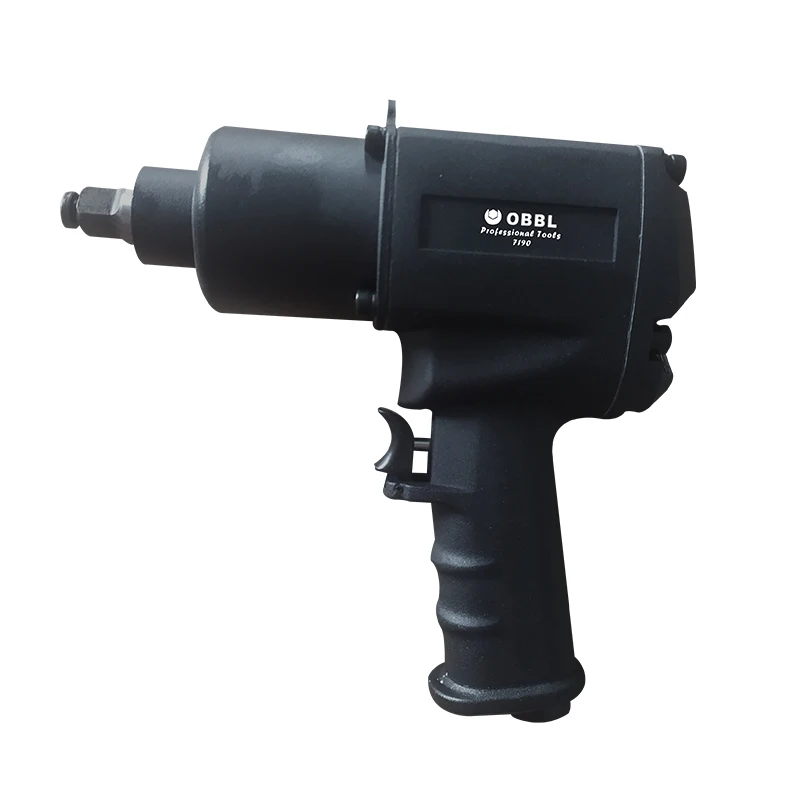 OBBL 1/2 Inch Powerful Pneumatic Drive Air Impact Wrench Kit Heavy Duty Twin Hammer Impact Gun