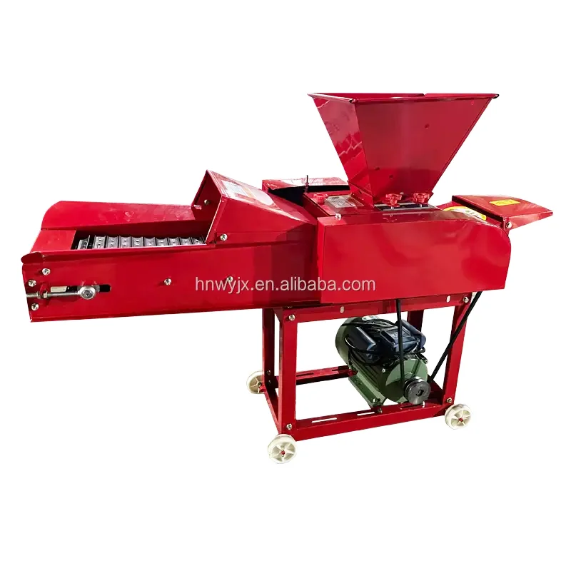 WeiYan 2 ton/h Capacity Animal Feed Processing Machine Multifunctional Chaff Cutter Machine Vegetables Fruit Crushing Machine