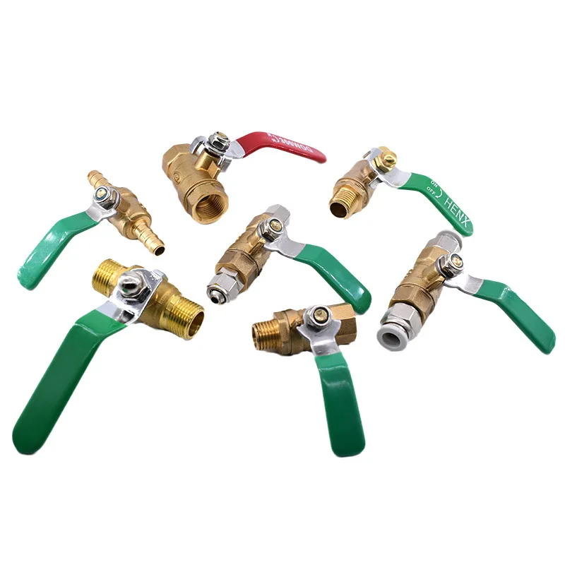 High Quality NPT Brass Core Brass Body USA 2' Water Valve Female Thread Brass Ball Valve For Water Control