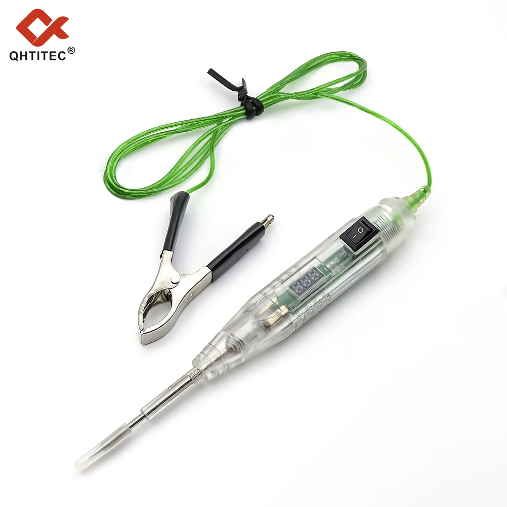 OD-1204 3-30V Automotive LCD Digital Circuit Tester Voltage Meter Pen Car Truck Circuit Scanner Power Probe Diagnostic Tool