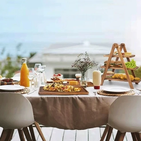 Kitchen Parties Food Grade Acacia Steak Serving Cutting Board Rectangle Pizza Bread steak Dinner Wood Plate for food