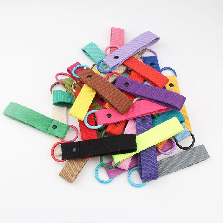 Wholesale 32mm Name Tag Beige Cream White Plain diy keychain