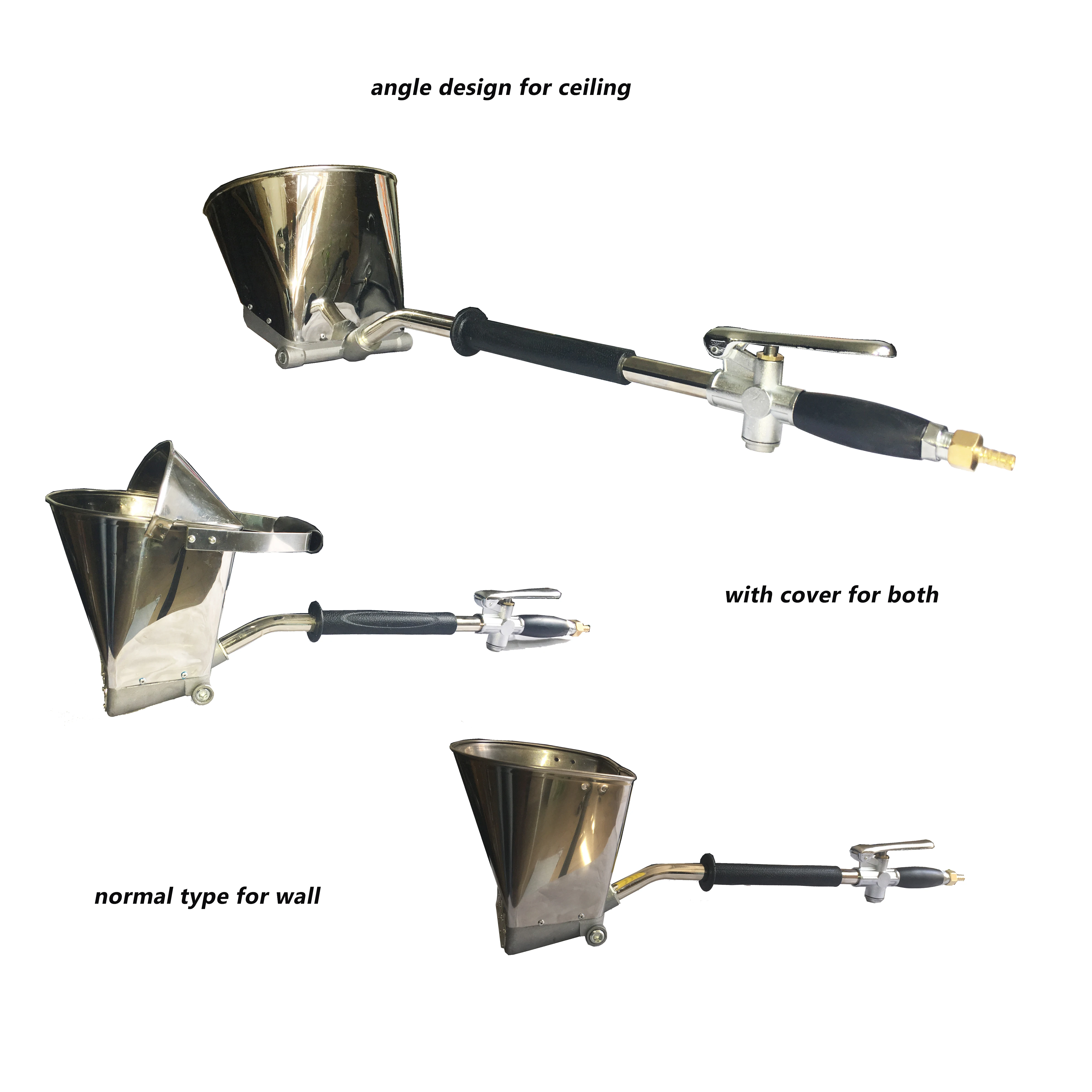 Light Weight Stucco Sprayer cement motor plaster hopper gun