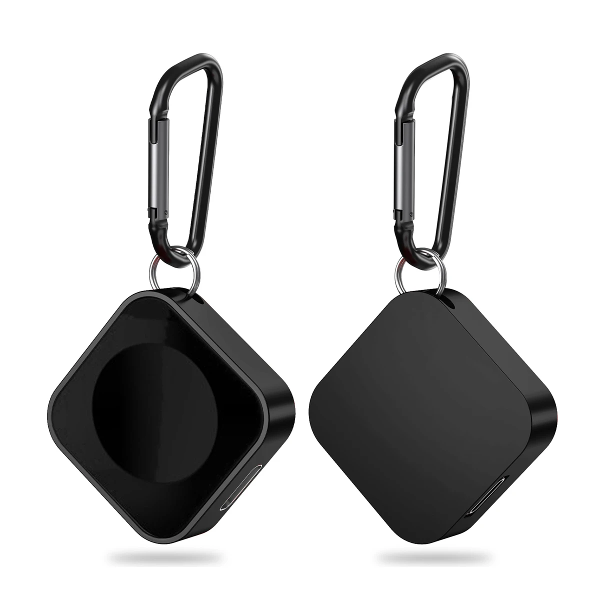 Portable Magnetic Smart Watch Keychain Travel Wireless Charger Power Bank Battery Pack