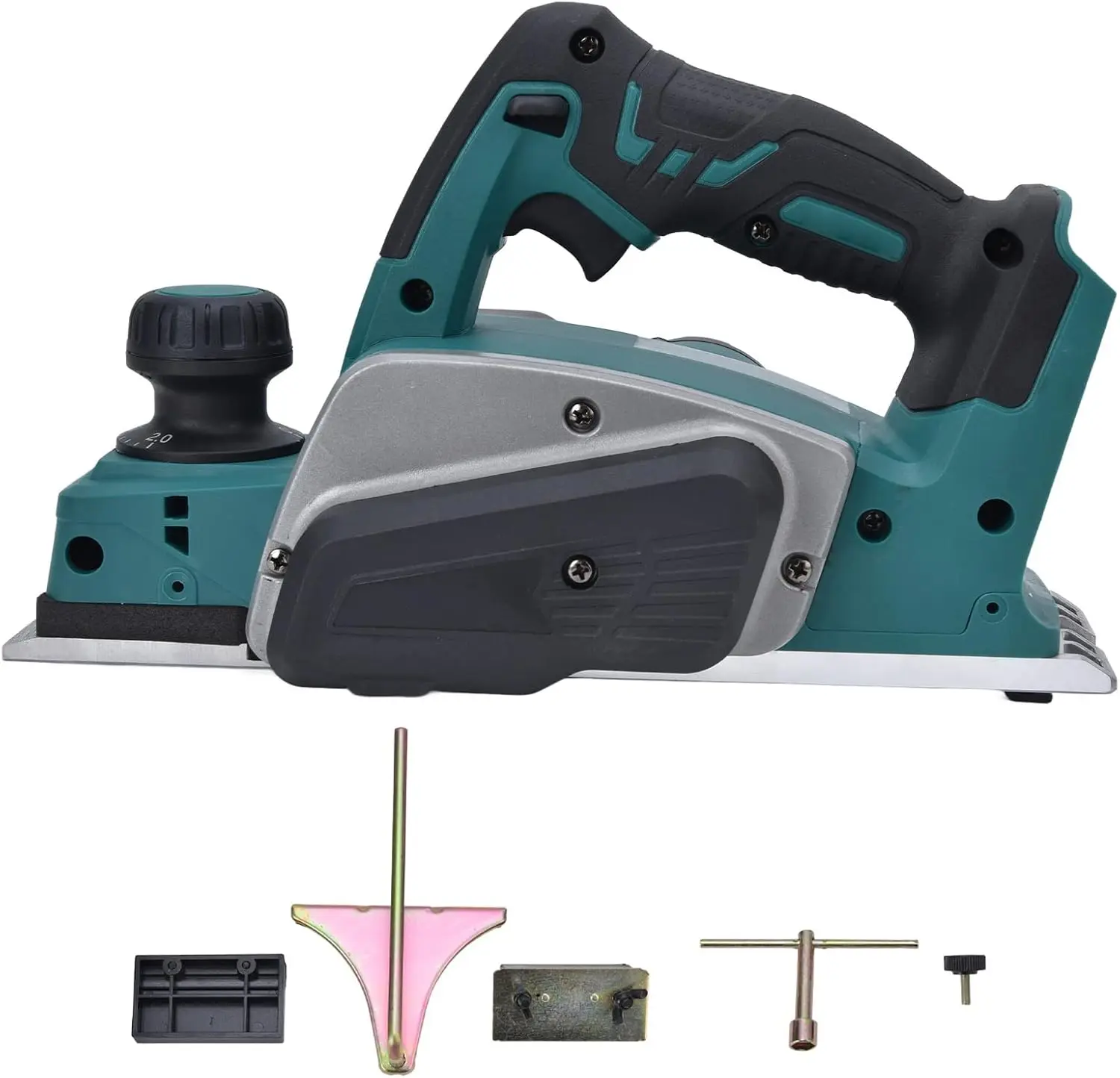 Hot selling 1200W brushless 220V electric power wood planer cordless planer rabeting depth household electric bench wood planers