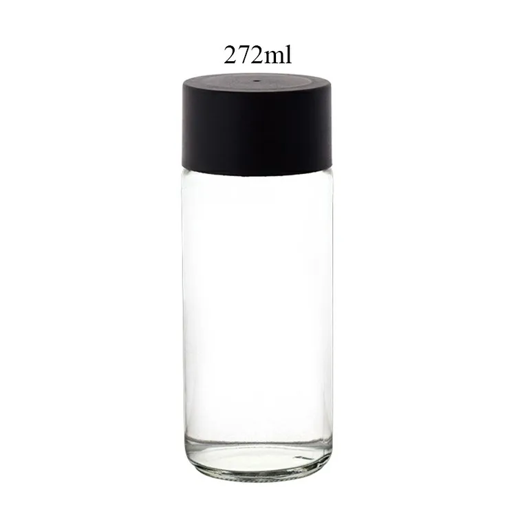 New Product Ideas Custom Color 250ml Clear Drink Water Screw Cap Glass Bottles With Quality Assurance