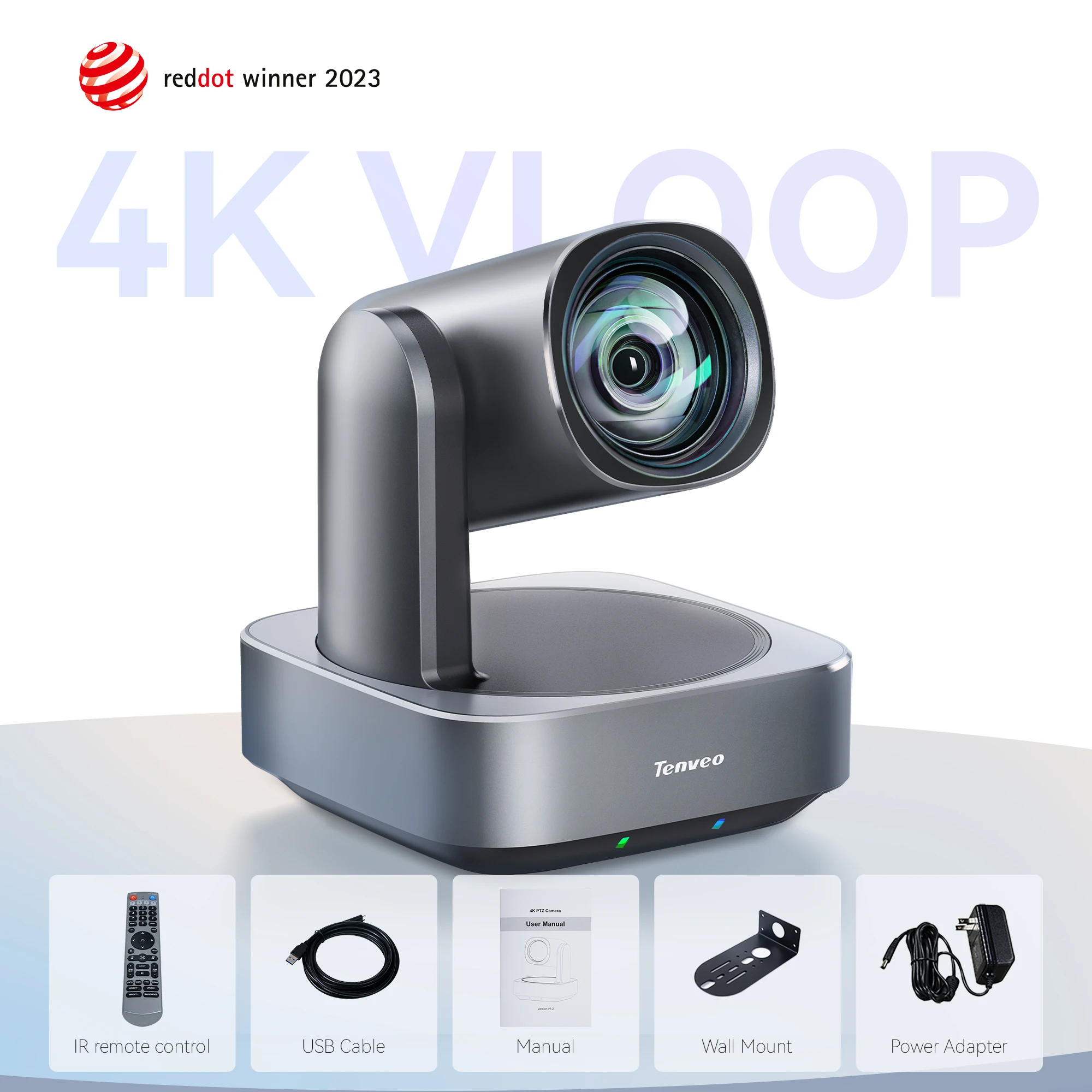 video conference system TEVO-VL12U(2pcs)+KB200PRO 12x zoom USB3.0 /HDMI/RJ45 joystick controller for ptz camera