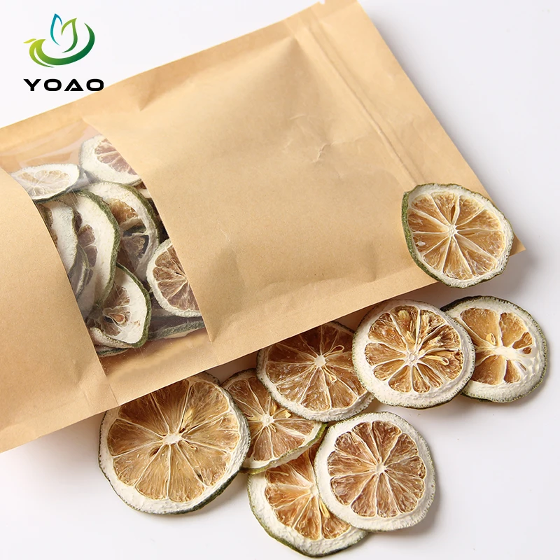 Natural Dried Lime Slices Air Dried Lime Peels Edible Fruit Lime Tea Cake Dessert Decoration Soap Candle Making Material