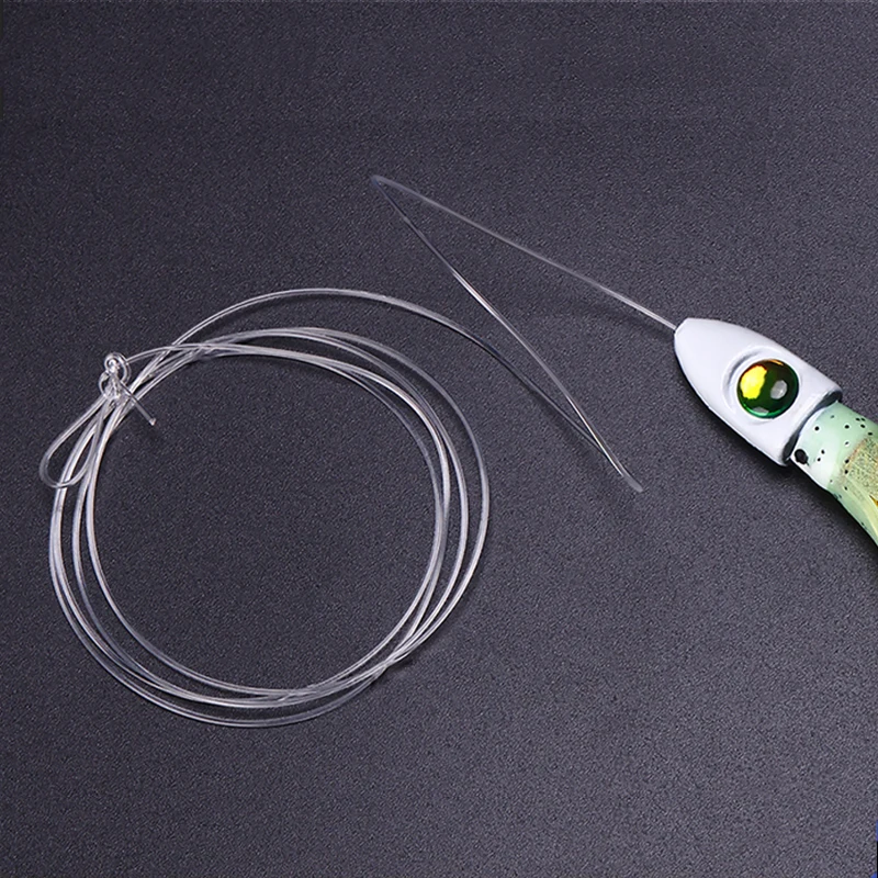 WEIHE S#/M#/L# Octopus Fishing Bait Soft Fishing Lures Lead Head Octopus Baits With Skirt Feather Silk