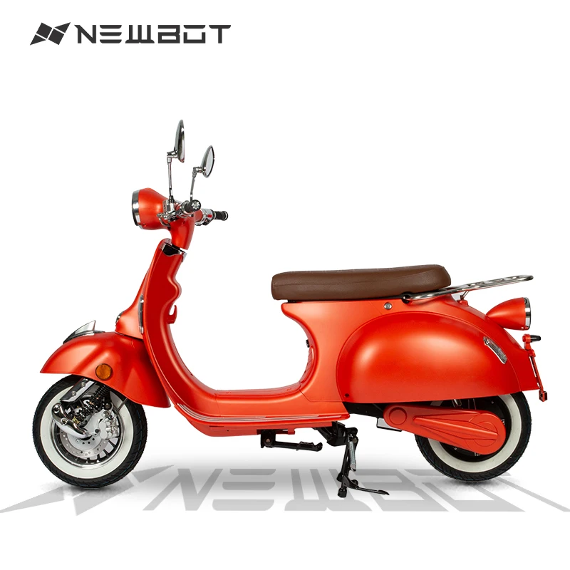 Newbot EEC 4500W 72V 40Ah Matte Orange Adult Lithium Battery electric moped electric scooter electric motorcycle factory sale