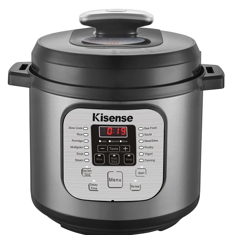 Купить Национальный лучший цифровой многофункциональный автоматический 6L Нержавеющая сталь Внутренний горшок электрическая скороварка