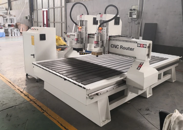 1325 Double Heads Two Spindles Wood CNC Router Wood Carving Machine Price