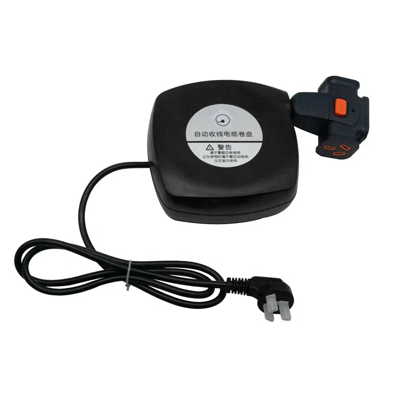 Wholesale Automatic Retractable Electric Spring Loaded Cable Reel Mechanism Drum Extension Cable Reel