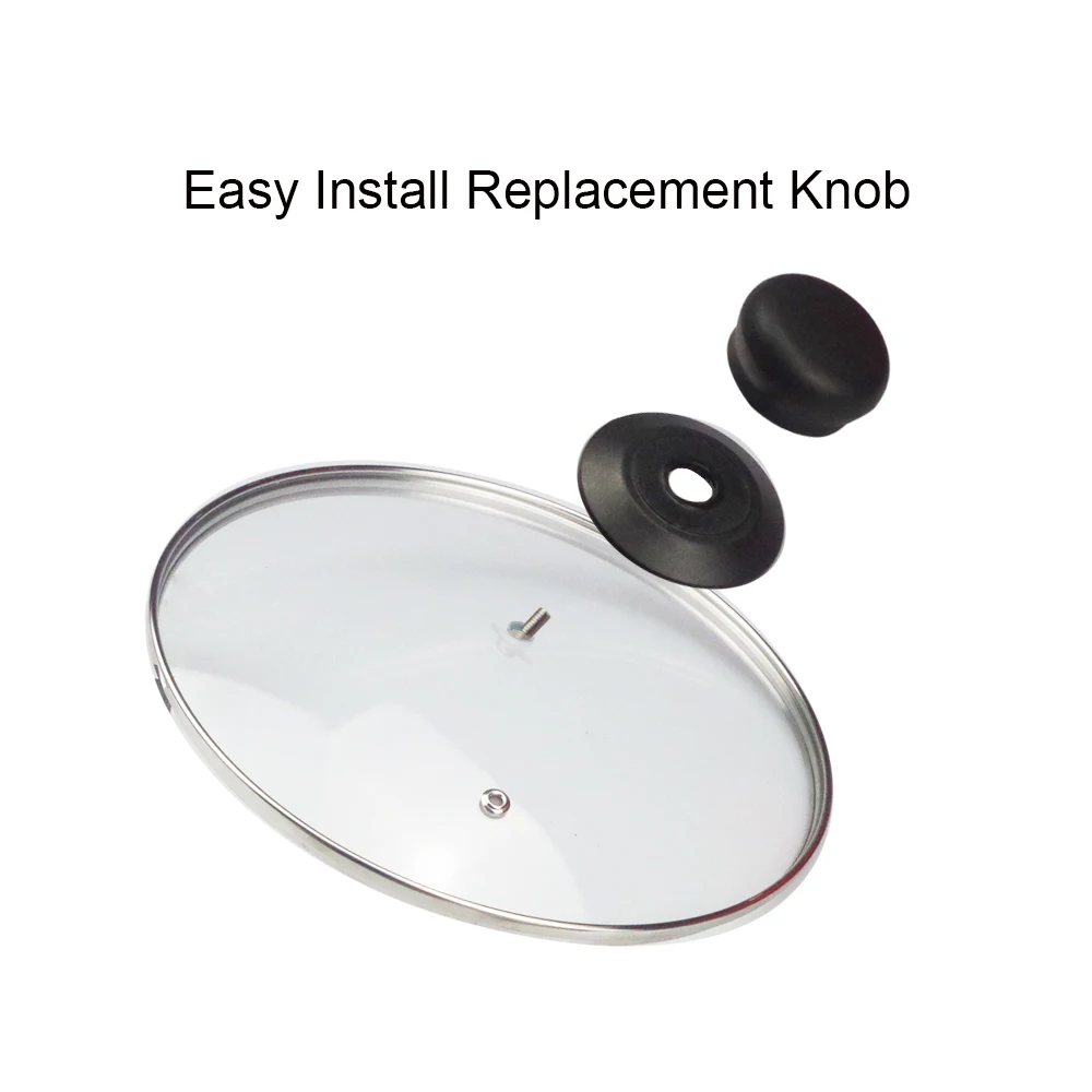 
Cookware 10 inch Transparent Glass Replacement Lid 