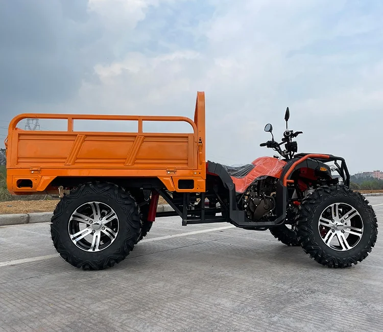 New four-wheel farmer ATV SUV four-wheel 300cc 4x4 four-wheel ATV with Trailer