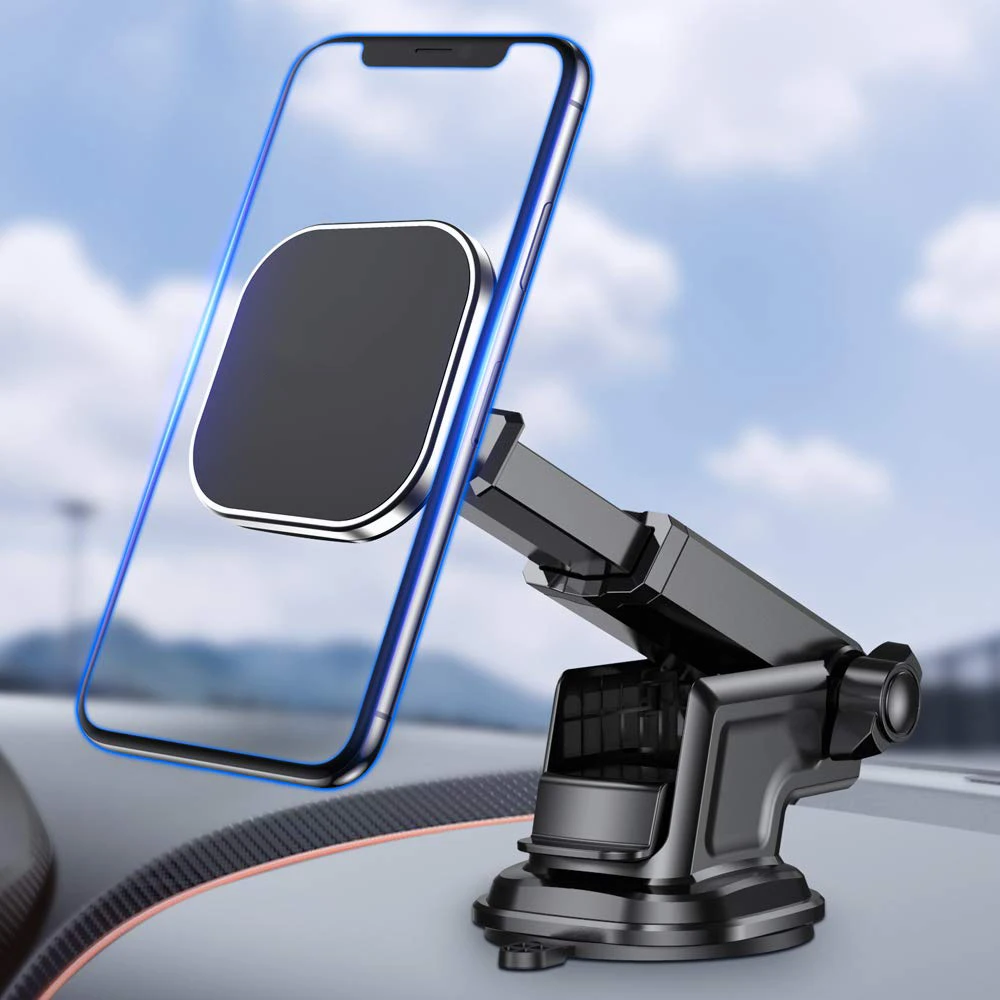  Высококачественное магнитное автомобильное крепление на присоске для IPhone подставка сотового телефона в автомобиле магнитный держатель мобильного
