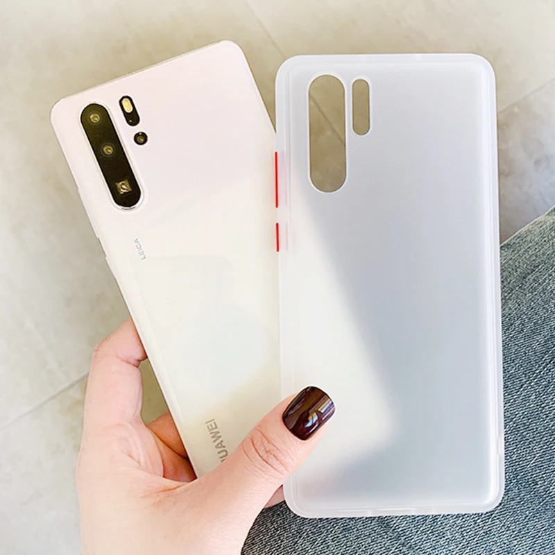 2019 Best Suitable Phone Cases For Huawei P30 PRO Frost 2 in 1 Mobile Covers Contrast Color Key Design For Y9 2019 Case